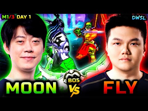 Ascension Begins! 🌙 Moon vs Fly (Match 1/3) (Bo5) 🐬 DWSL Playoffs Day 1