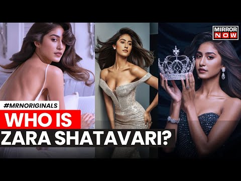 Indian influencer Becomes Finalist At World's First AI Beauty Pageant | Zara Shatavari | Miss Al