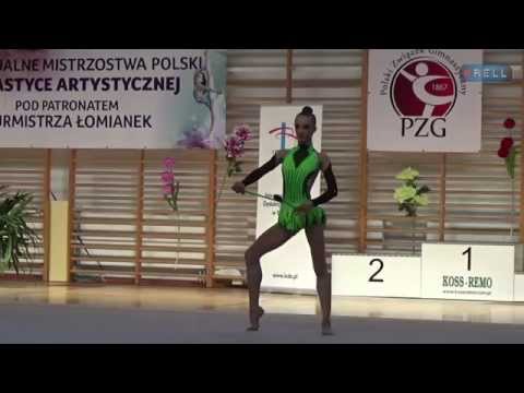 Julia Woźniak SGA GDYNIA Mistrzostwa Polski Łomianki 2015