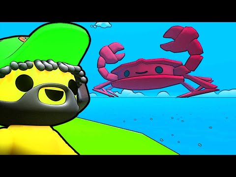 Pressing The SECRET BUTTONS Summons a GIANT CRAB?! (Wobbly Life Gameplay Roleplay)