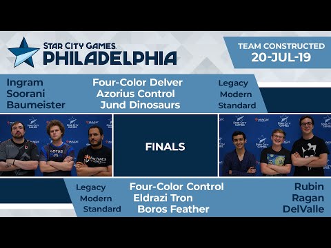 SCGPHILLY: Finals - Ingram, Soorani, Baumeister vs Rubin, Ragan, DelValle | Team Modern