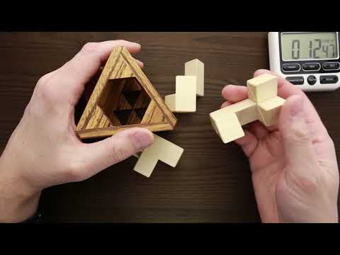 Pepper Castor the first ever triangular packing puzzle.