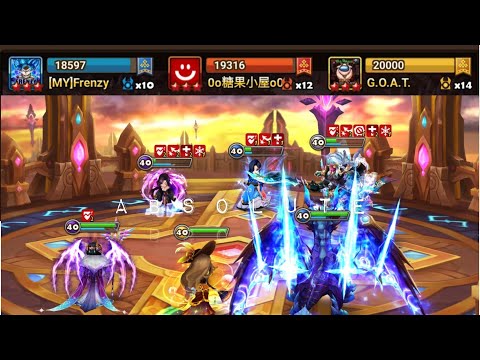 New offense with Nephthys!! G3 Siege battle: MY Frenzy vs Candy House vs GOAT