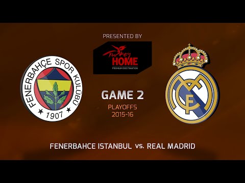 Highlights: Playoffs Game 2, Fenerbahce Istanbul 100-78 Real Madrid