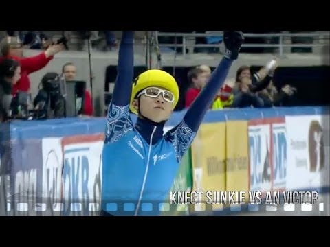 KNEGT Sjinkie VS AN Victor 5000 m Relay - Final - European Short Track Championships 2014