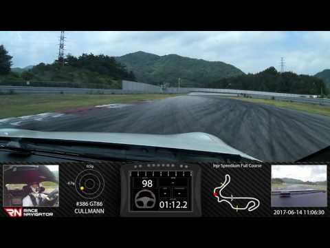 RN #1 Onboard video Inje Speedium Full Course, GT86, 01:56.804