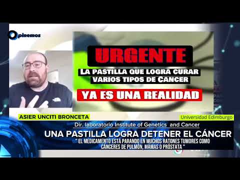 EXPERTOS CREAN UN MEDICAMENTO QUE LOGRA FRENAR EL CÁNCER