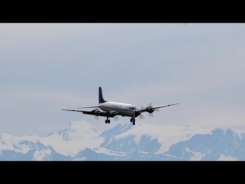 Runway 7 Left Takeoffs and Landings at Ted Stevens Anchorage International Airport 