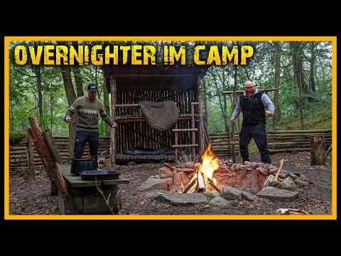 Hängebrücke eingestürzt! - Das Camp verfällt!? - Reparaturen und 24H Overnighter im Camp - Bushcraft