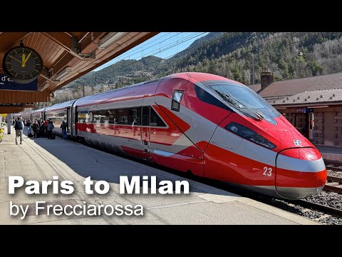 Paris to Milan by Frecciarossa