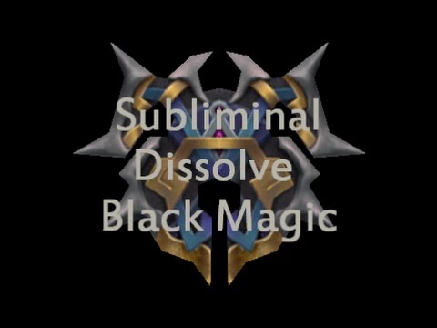 DISSOLVE BLACK MAGIC POWERFUL SUBLIMINAL