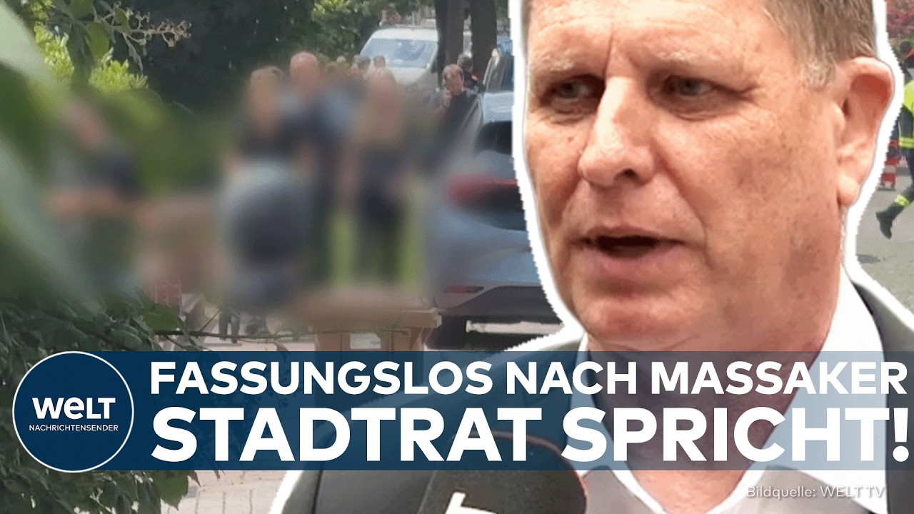 MASSAKER IN STADE: „Man kann sich das noch immer nicht vorstellen!“ Stadtrat äußert sich!