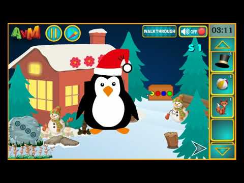 Best Escape Games 168 - Snow Village Escape Game Video