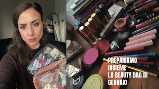 PREPARIAMO INSIEME LA MAKE-UP BAG DI GENNAIO