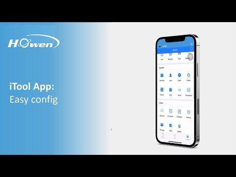 Howen iTool App: configuration tool Howen iTool App: configuration tool