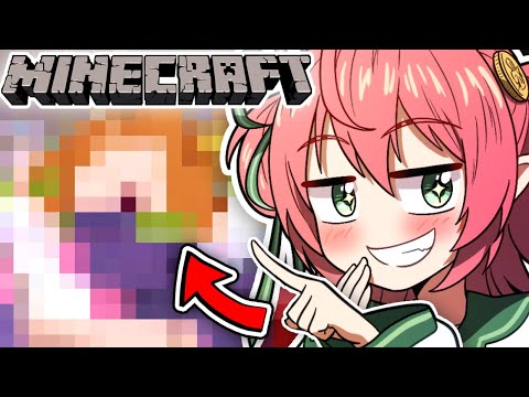 SEISO idol Fuyo builds EPIC Cloverfield statue in Minecraft!
