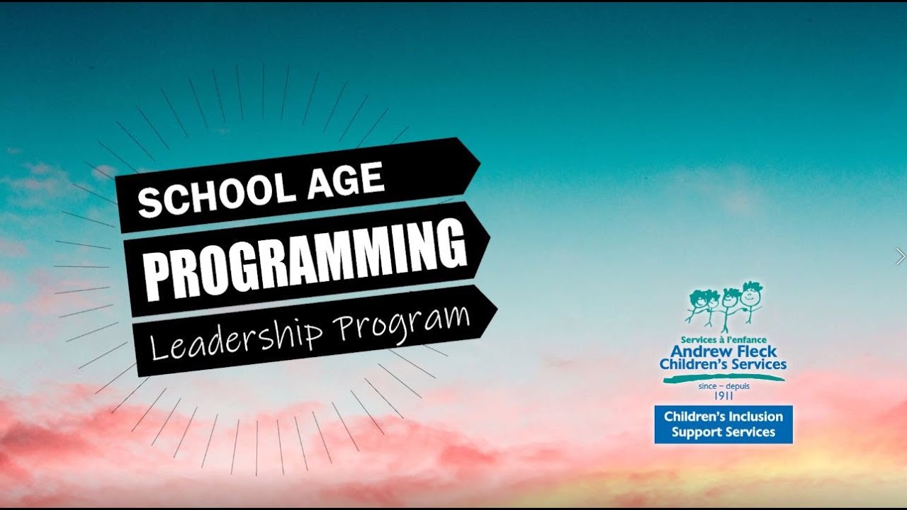School Age Programming - Leadership Program