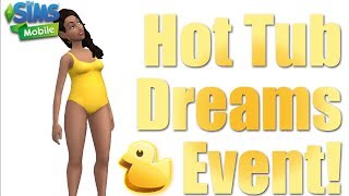 The Sims Mobile - How to Start The Hot Tub Dreams Event
