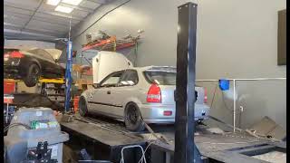 1999 Honda Civic Dx Hatchback Dyno Run