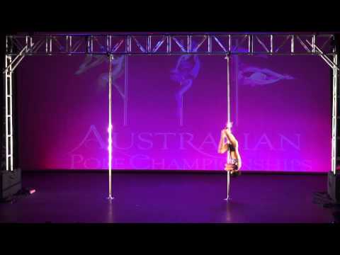 2014 Australian Pole Champion, Andrea Ryff,