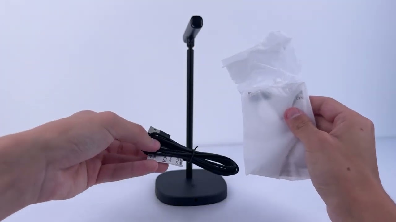 Настільний мікрофон Hoco L16 Mike USB+Type-C Black