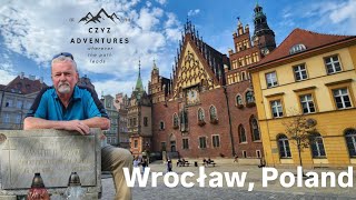 Wroclaw, Poland - A quick stop at Wroclaw Town Hall and a tribute to my namesake