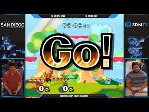 LSSD 121 - B2S | TpFox (Fox) vs. Dr. Light (ICs) - SSBM Losers Finals - Smash Melee