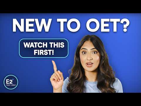 OET in 5 Minutes: Everything You Need To Know!