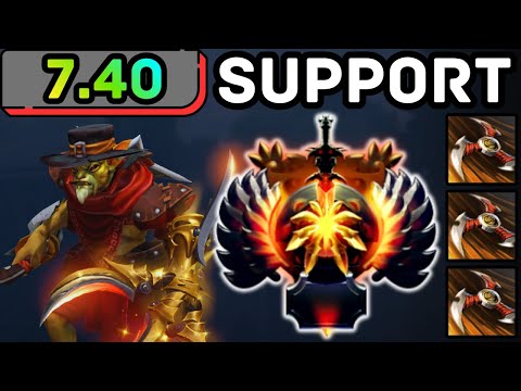 🔥 NEW PATCH 7.40 !!! BOUNTY HUNTER SUPPORT TRACK IMBA | DOTA 2 GAMEPLAY 🔥