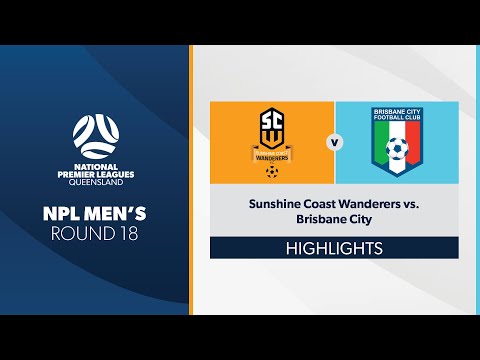 NPL Men's R18 - Sunshine Coast Wanderers vs. Brisbane City Highlights