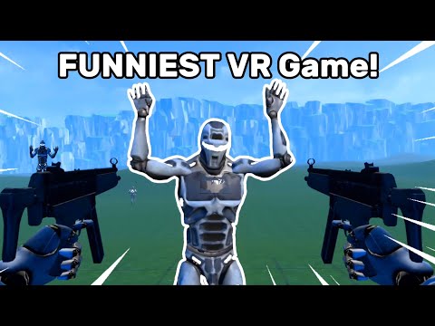 I Found the FUNNIEST VR Game Ever.. (DOWNSHOT)