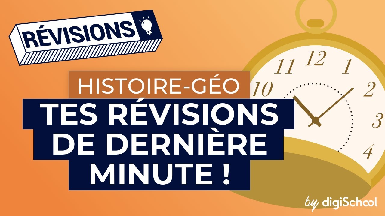 Brevet d'histoire-géo :  révisions de dernière minute