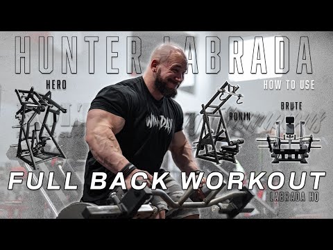 Hunter Labrada's Ultimate Back Day | Mastering the Ronin, Brute & Hero Machines