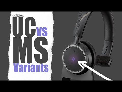 What's the difference between UC and Microsoft Teams headsets?