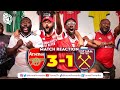 Arsenal 3-1 West Ham | Full Fan Reactions | Bukayo Saka Martinelli Nketiah
