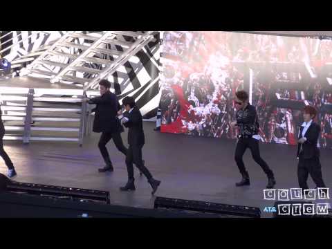 121110 Beast - Shock Rehearsal @ SBS Kpop Super Concert