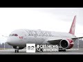 Virgin Atlantic flight using sustainable aviation fuel lands at JFK Airport