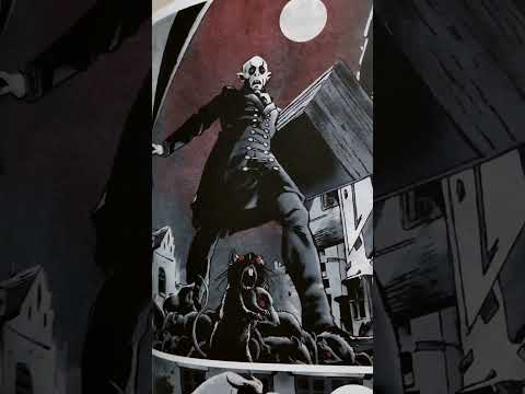 Nosferatu. Una sinfonía del horror de Diego Olmos. Una bella traslación de medio. #comic #horror