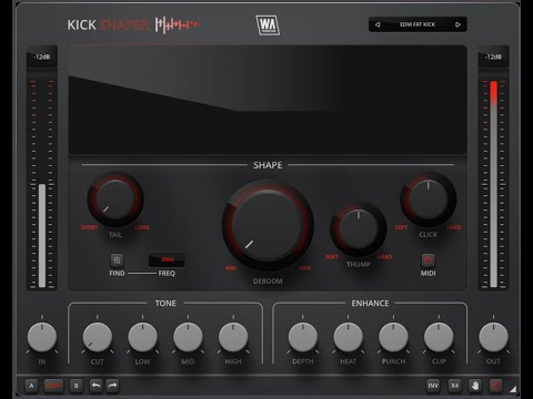 KICKSHAPER PLUGINI İNCELEMESİ , TEK PROGRAMLA KICK MIX VE MODÜLASYONU NASIL YAPILIR ?