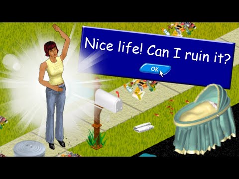 The Sims 1 made it so difficult to live a good life