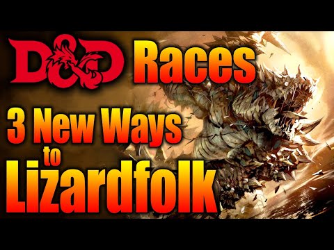 3 New Ways to Lizardfolk in D&D