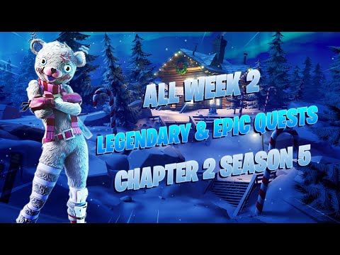 Fortnite All *Leaked* Week 2 Legendary & Epic Quests(Challenges) Guide - Chapter 2 Season 5