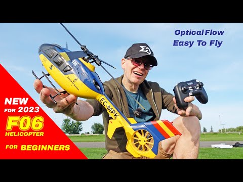F06 RC Helicopter for Beginner Pilots - Easy To Fly - Review