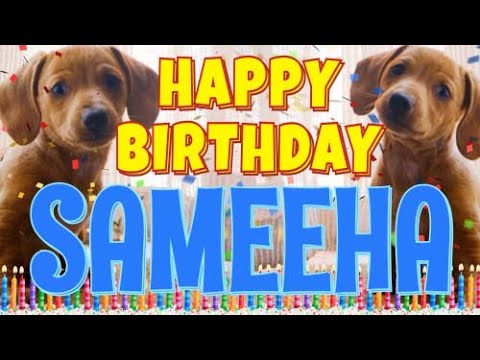 Happy Birthday Sameeha! ( Funny Talking Dogs ) What Is Free On My Birthday