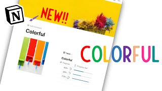  - Notion Brand NEW Colorful FEATURES you missed this week !!