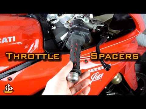 Panigale Throttle Spacers | Tinkering