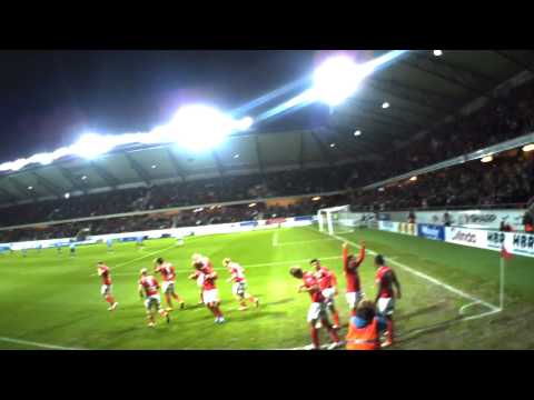 Kalmar FF-Djurgården *2-1* 11/4 2011 - Premiären av Guldfågeln Arena