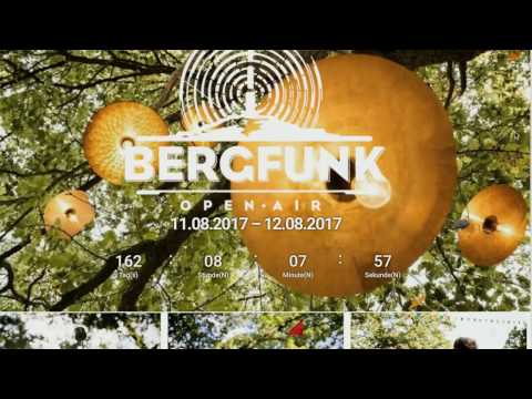 Bergfunk Open Air launch website 2017