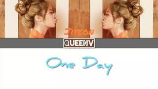 Jiyeon (지연) - One Day Kor.ver [ Color coded_Han_Rom_Eng ] Lyrics
