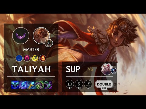 Taliyah Support vs Rakan - EUW Master Patch 12.5